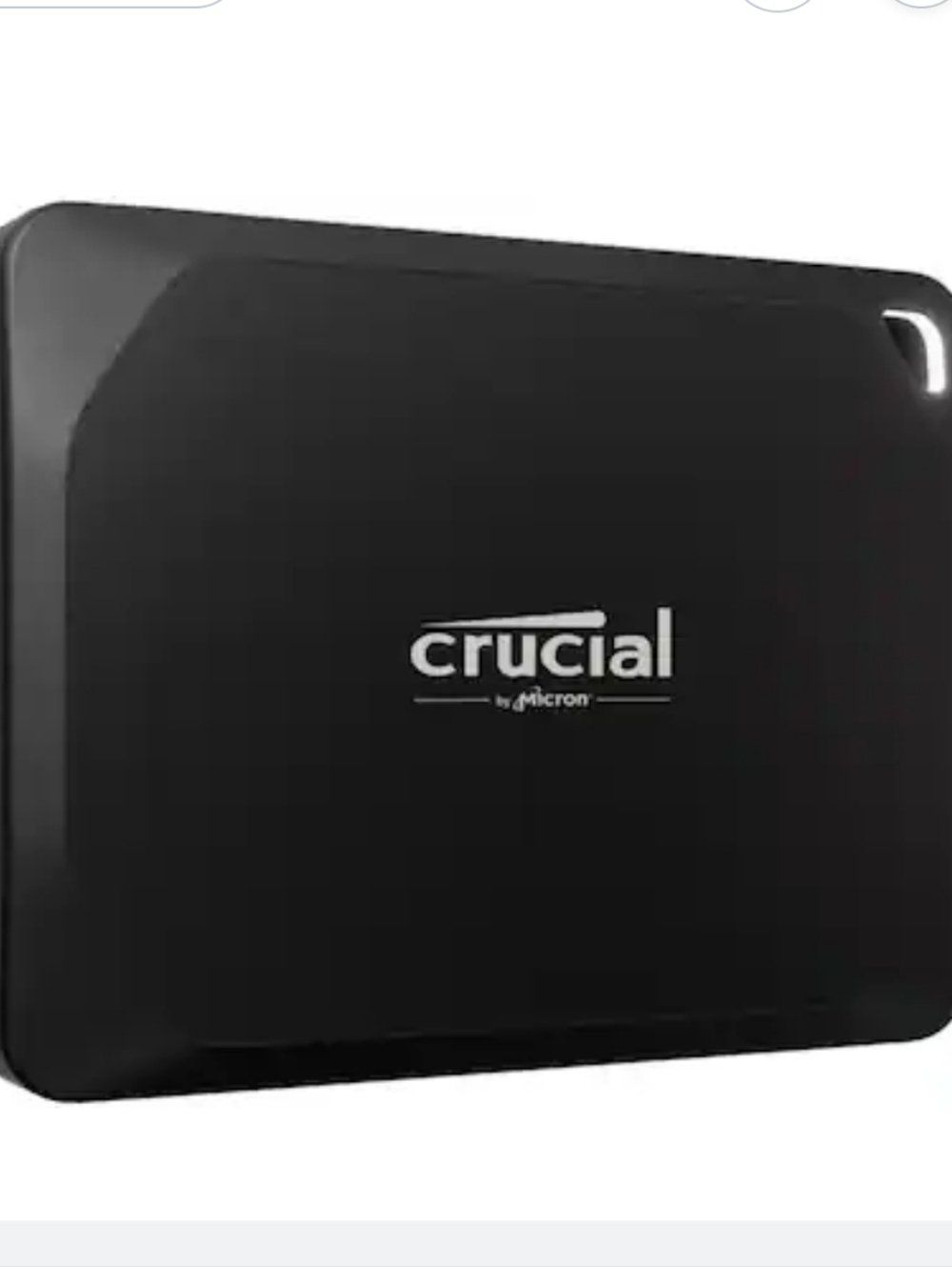 Crucial X10 2TB  Portable External SSD - Black